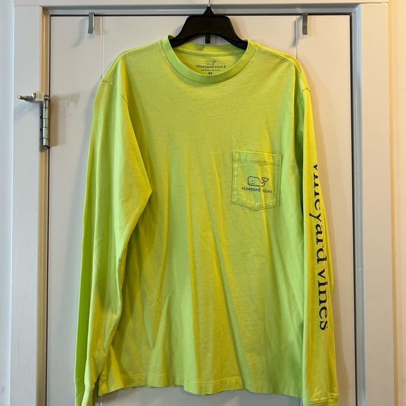 Vineyard Vines Like Green Long Sleeve Tee XS - Picture 1 of 4